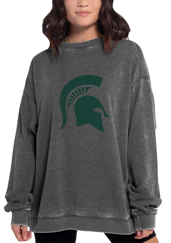Chicka-D NCAA womens Campus Pullover Charcoal