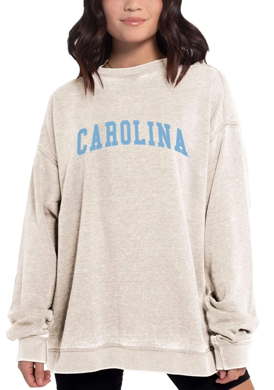 Chicka-D NCAA womens Burnout Fleece Pullover