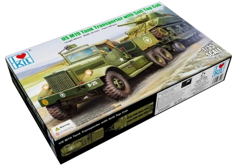 I love Kit 1:35 - M19 Tank Transporter w/Soft Top Cab