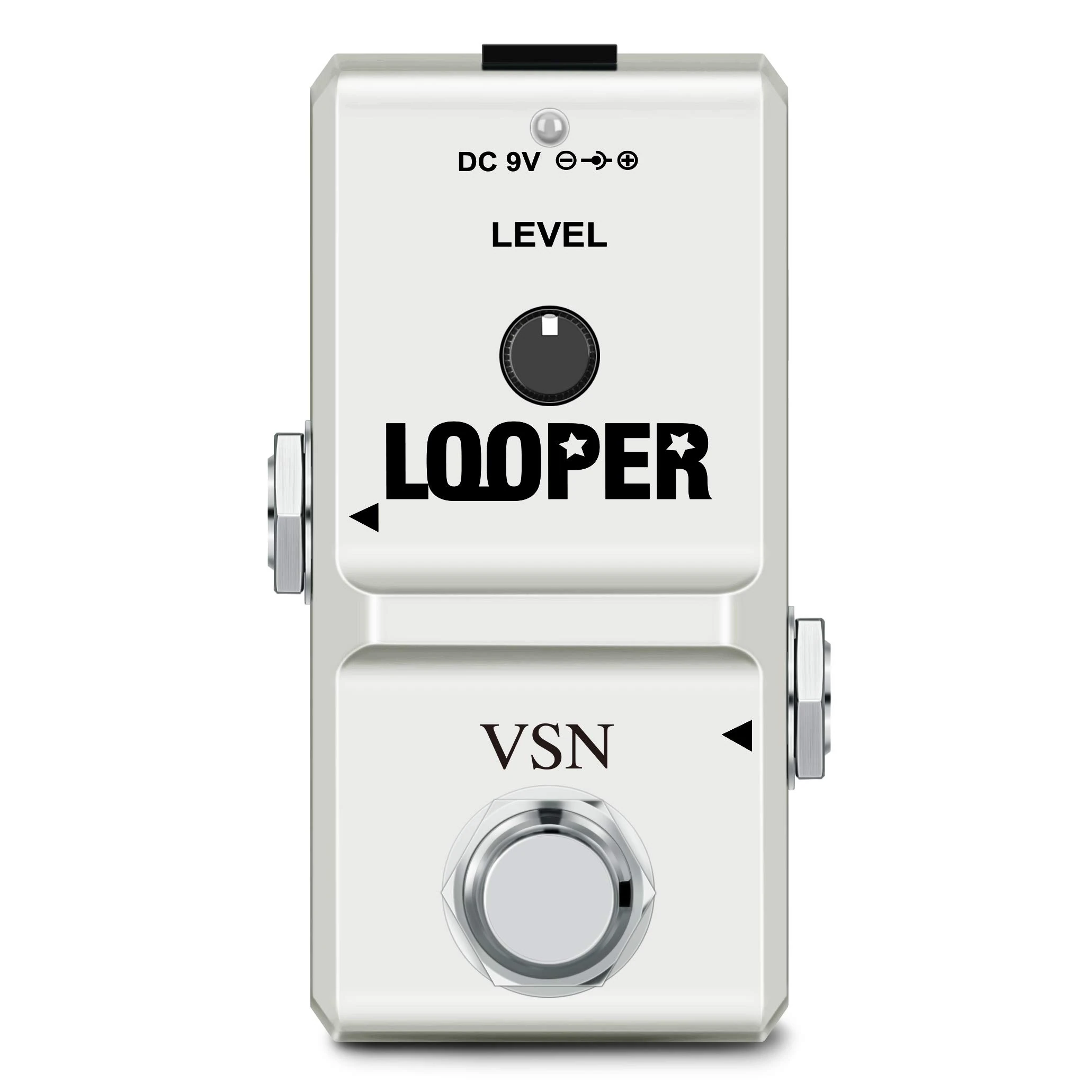 VSN Looper Guitar Pedal Loop Effect Pedals Electric with Memory Card Port Unlimited Loops Recording 10 Minutes True Bypass