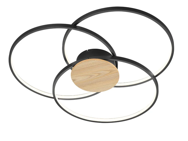 Trio Leuchten Light, Aluminium, matt Black