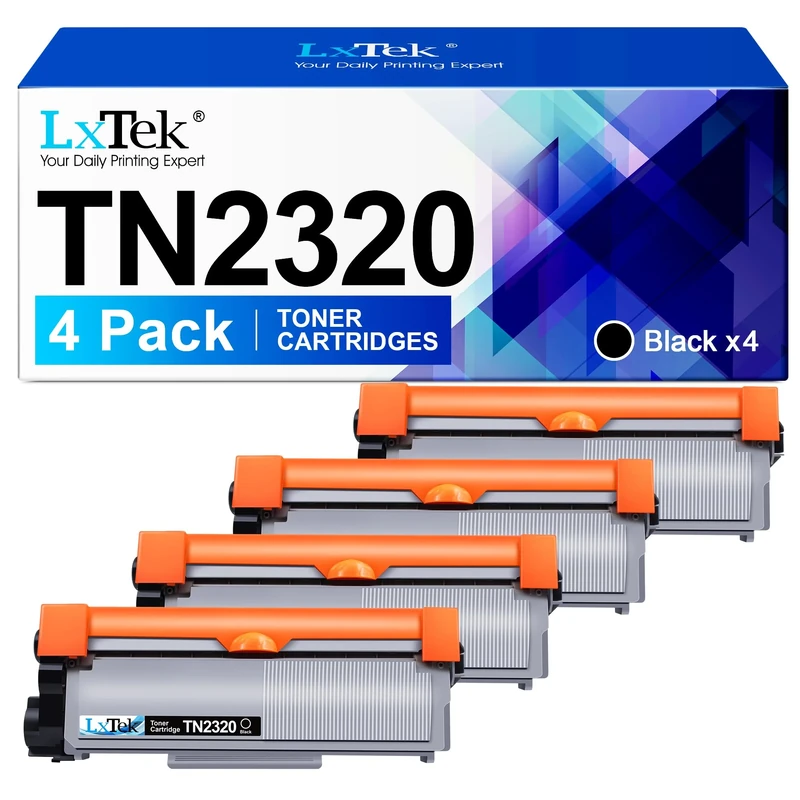 TN2320 Toner Cartridges Replacement for Brother TN-2320 TN2310 TN-2310 Compatible for Brother MFC-L2700DN HL-L2340DW HL-L2365DW HL-L2360DN HL-L2300D DCP-L2500D DCP-L2520DW MFC-L2720DW