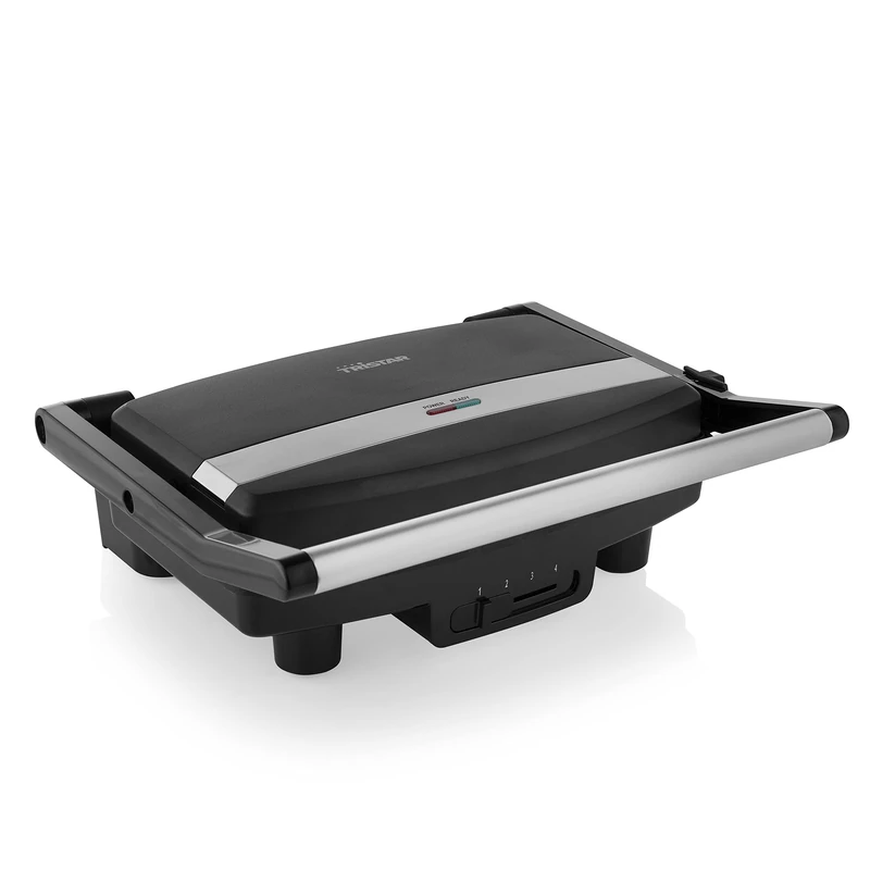 Tristar Contact Grill GR-2856 Non-Stick Coating 1500 Watt Grill Surface 28 x 19 cm Black