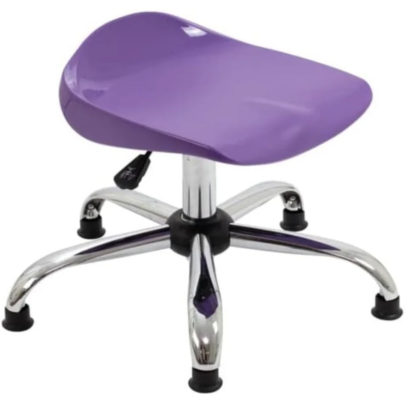 TC Group 5 to 11 Years Purple Swivel Stool With Glides
