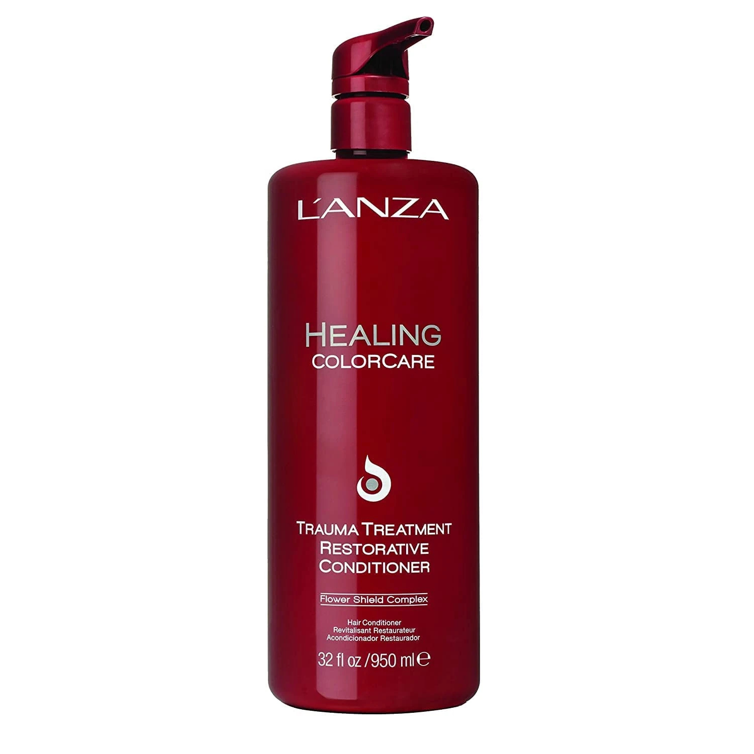 L’ANZA Healing ColorCare Trauma Treatment Restorative Conditioner - Refreshes, Repairs, and Smooths Bleach Damaged Hair while Extending Colour Longevity (950ml)