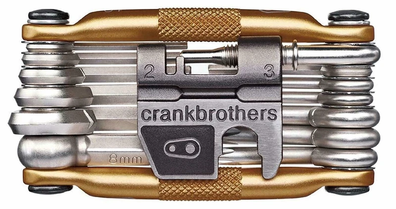 Crankbrothers Multifunktionswerkzeug 19 Multitool, CBM19, Farbe Gold - Image 1