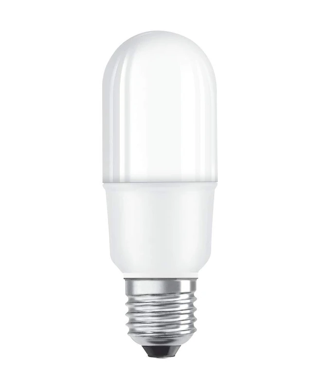 OSRAM Pack of 10 x LED lamp | Base: E27 | Cool White | 4000 K | 8 W | Replacement for 60W | Frosted | LED Star Stick