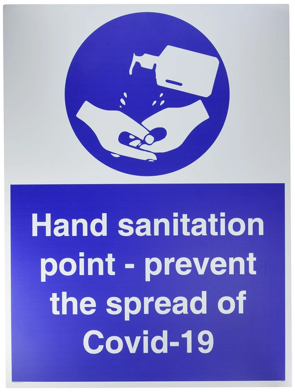 Hand sanitation point - prevent the spread of Covid-19