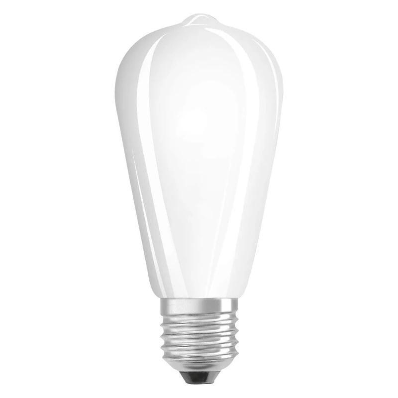 OSRAM Pack of 10 x LED lamp | Base: E27 | Warm White | 2700 K | 6.50 W | Replacement for 60W | LED Retrofit Classic ST