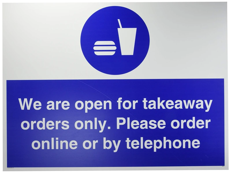 We are open for takeaway orders only. Please order online or by telephone