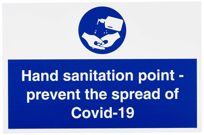 Hand sanitation point - prevent the spread of Covid-19