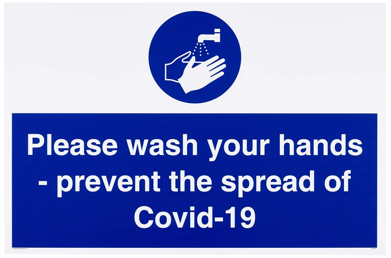 Please wash your hands - prevent the spread of Covid-19