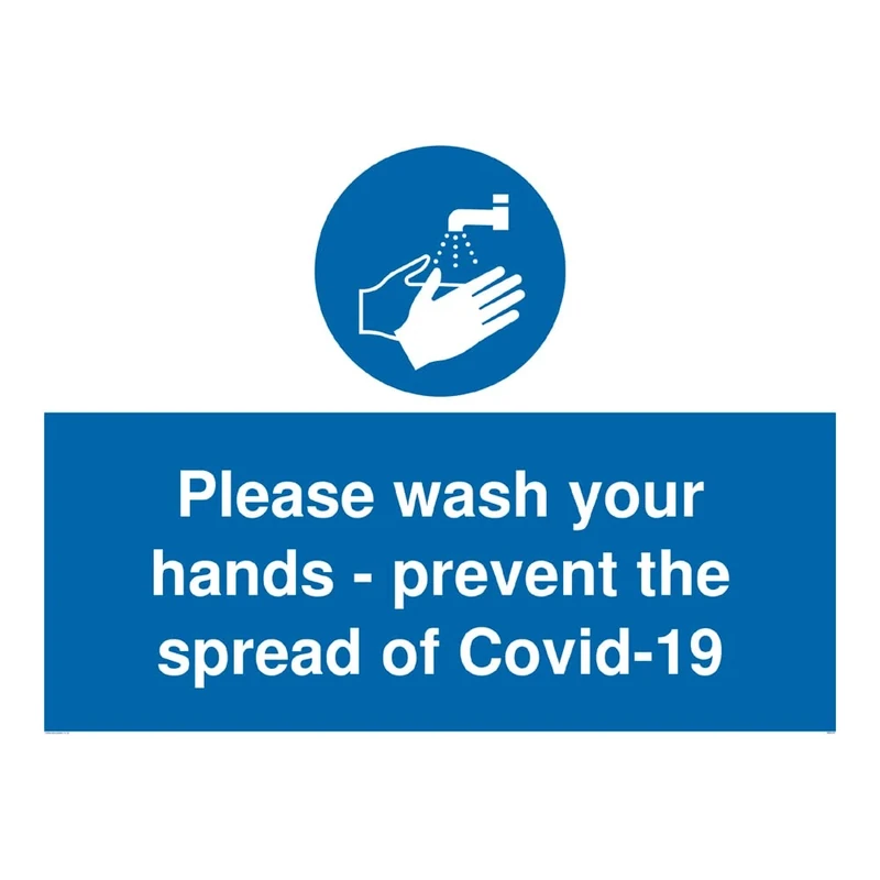 Please wash your hands - prevent the spread of Covid-19