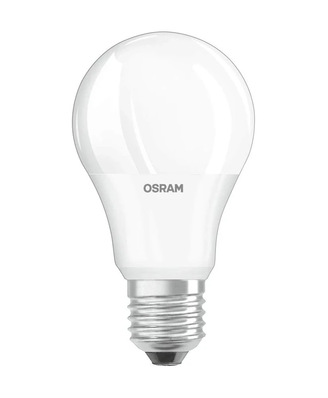 OSRAM Pack of 4 x LED lamp | Base: E27 | Warm White | 2700 K | 5.50 W | Replacement for 40W | Frosted | LED Value Classic A