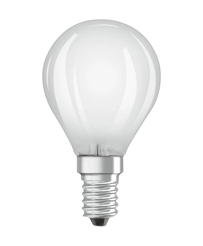 OSRAM Pack of 10 x LED lamp | Base: E27 | Cool Daylight | 6500 K | 4 W | Replacement for 40W | LED Retrofit Classic P - Image 1