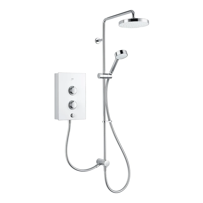 Mira Showers Decor 10.8KW White Dual Outlet Electric Shower 1.1894.009