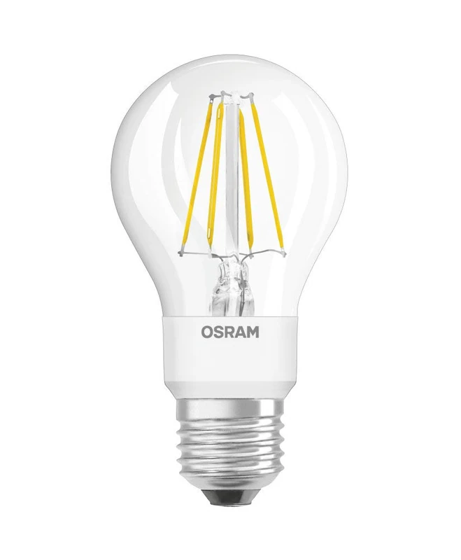 OSRAM E27 LED Lamp Pack of 4 - 4W Cool White 4000K Replacement