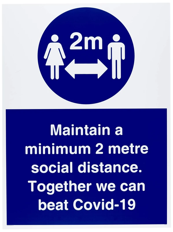 Maintain a minimum 2 metre social distance. Together we can beat Covid-19