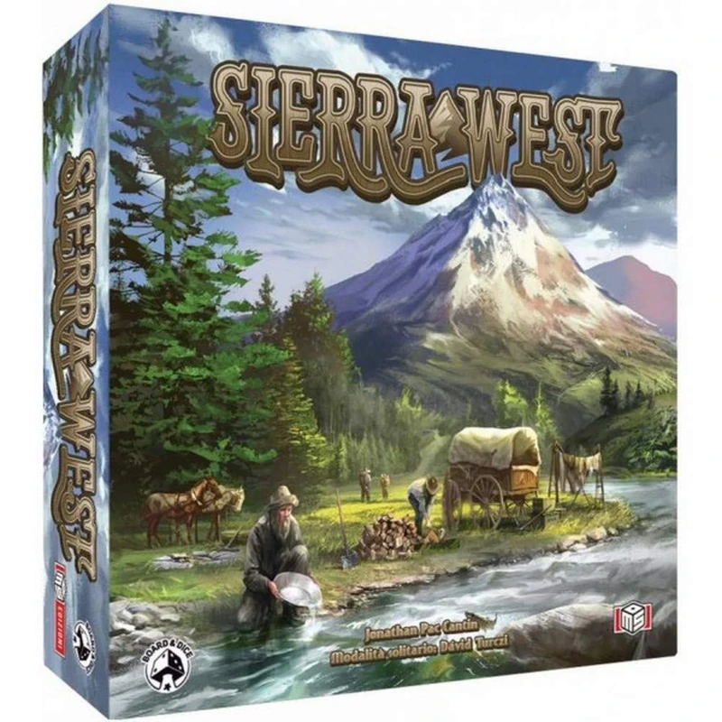 MS Edizioni Sierra West - Board Game for Ages 10 and Up - Image 1