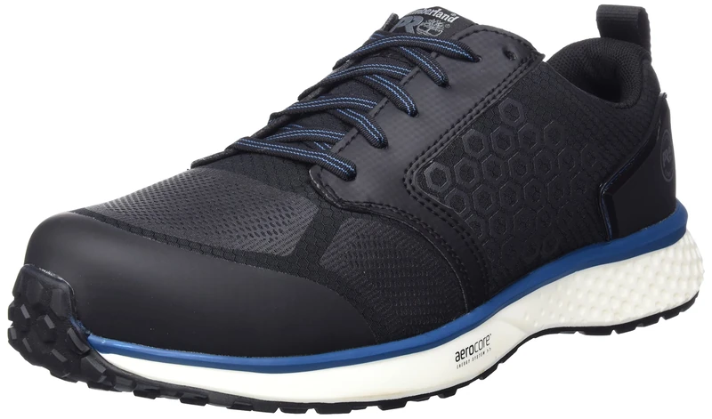 Timberland PRO Men's Reaxion NT FP ESD S3 Fire and Safety Shoe, Black Blue, 10.5 UK - Image 1