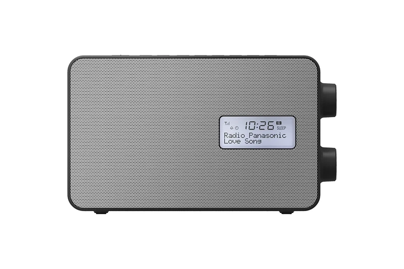 Panasonic RF-D30BTEB-K Smart function radio with USB smartphone charging, Bluetooth connectivity & DAB+, Black