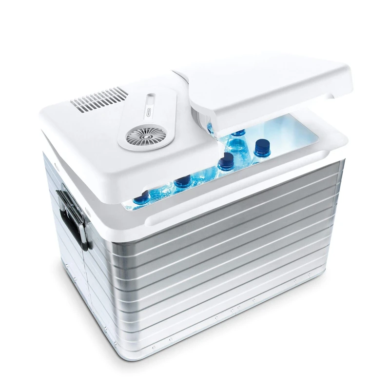 Mobicool MQ40A AC/DC 39 Litre Thermoelectric Coolbox, Aluminium - 12/230 V