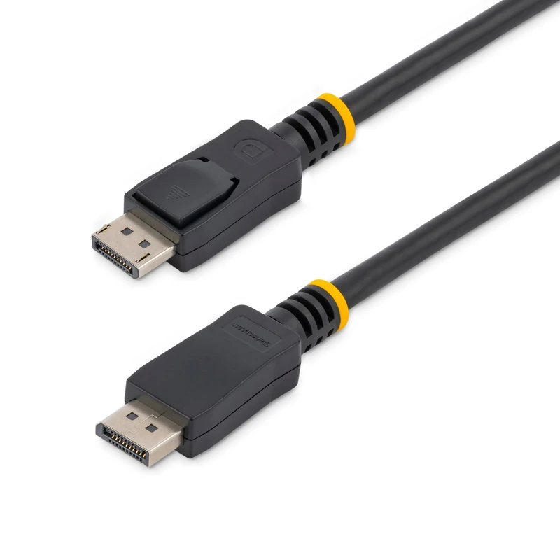 StarTech.com 10-Pack 15ft (4.6m) DisplayPort 1.2 Cable - 4K x 2K Ultra HD VESA Certified DisplayPort Cable - DP to DP Cable for Monitor - DP Video/Display Cord - Latching DP Connectors
