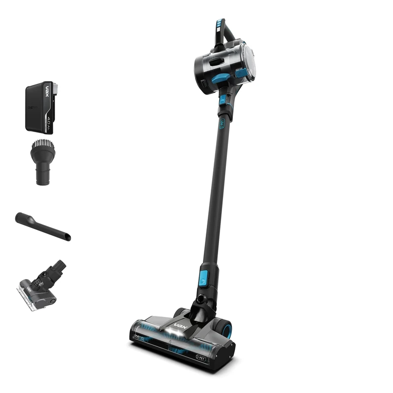 Vax Blade 4 Pet Cordless Stick Vacuum Cleaner, Powerful, Bagless Handheld, up to 45 Minutes Runtime, Home, Car Tool Attachments for Pet Hair, Battery and Charger, 275W, 3.1kg, CLSV-B4KP