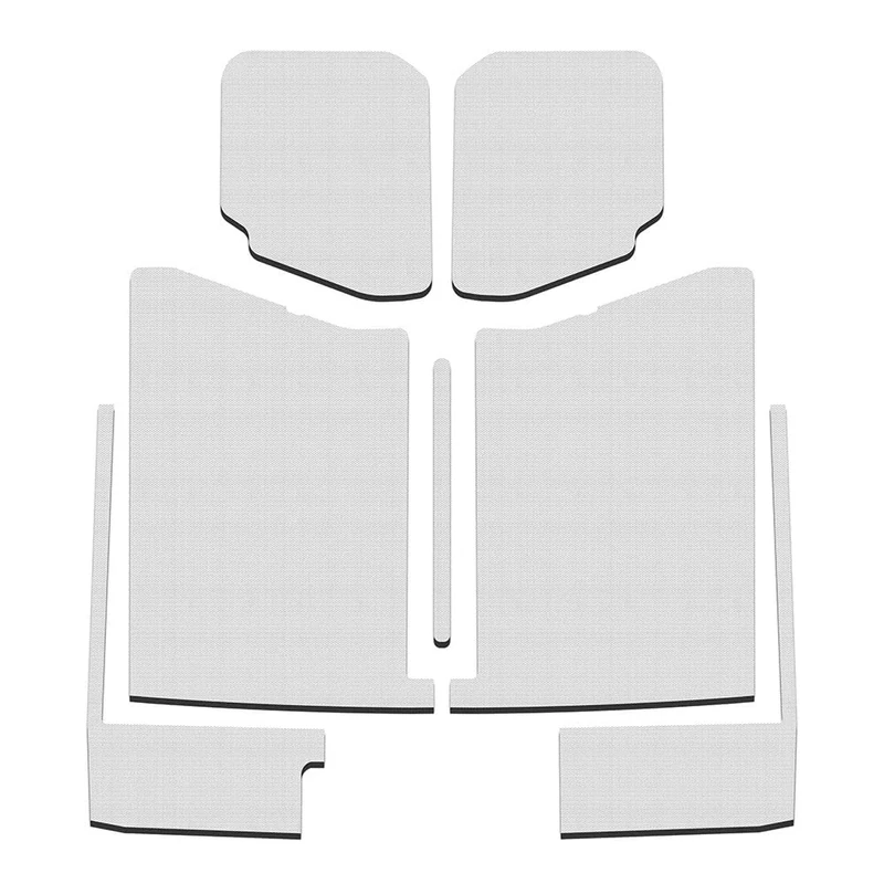 Design Engineering 50185 White Boom Mat Sound Deadening Kit Compatible with Jeep Gladiator JT (2020-up)