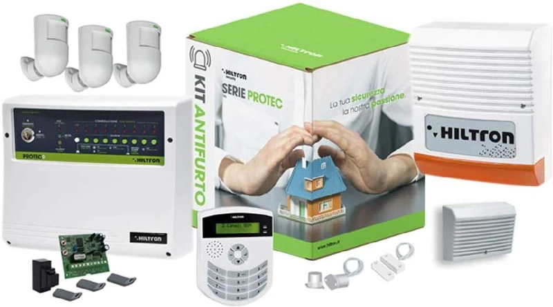 Hiltron KPROTEC9GSM Kit with Centre PROTEC9 + Accessories
