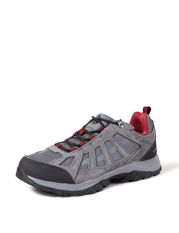 Columbia Men's Redmond 3 WP waterproof low rise hiking shoes, Grey (Ti Grey Steel x Black), 8 UK