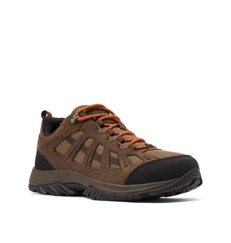 Columbia Men's Redmond 3 low rise hiking shoes, Brown (Saddle x Caramel), 6 UK