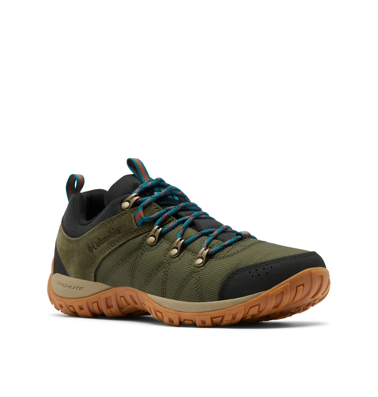 Columbia Men's Peakfreak Venture LT low rise hiking shoes, Green (Nori x Deep Wave), 9 UK - Image 1