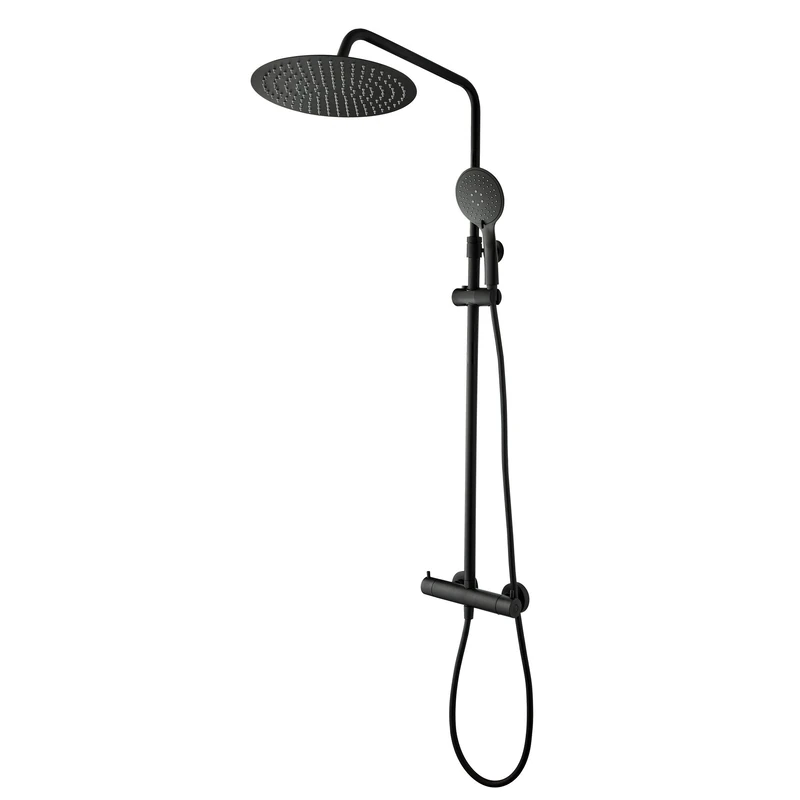Tiger Splash Rain Shower Set Twiss Black