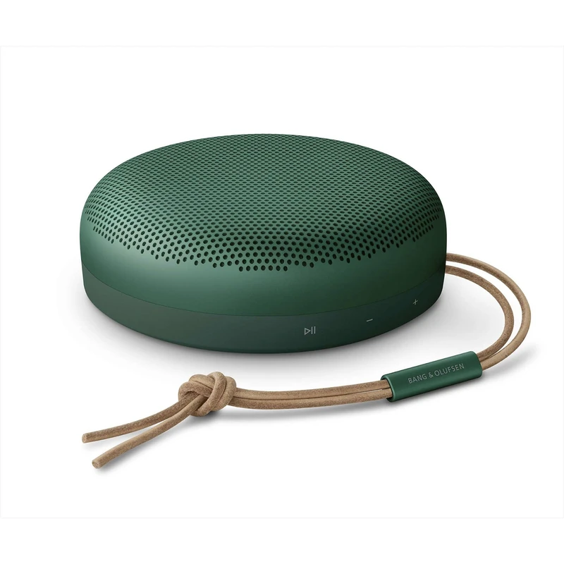 Bang & Olufsen Beosound A1 (2nd Gen) – Portable Waterproof Bluetooth Speaker (IP67), 360 Sound, Alexa Voice Control, 18 Hours Battery, Compact Wireless Speaker for Outdoors & Travel - Green