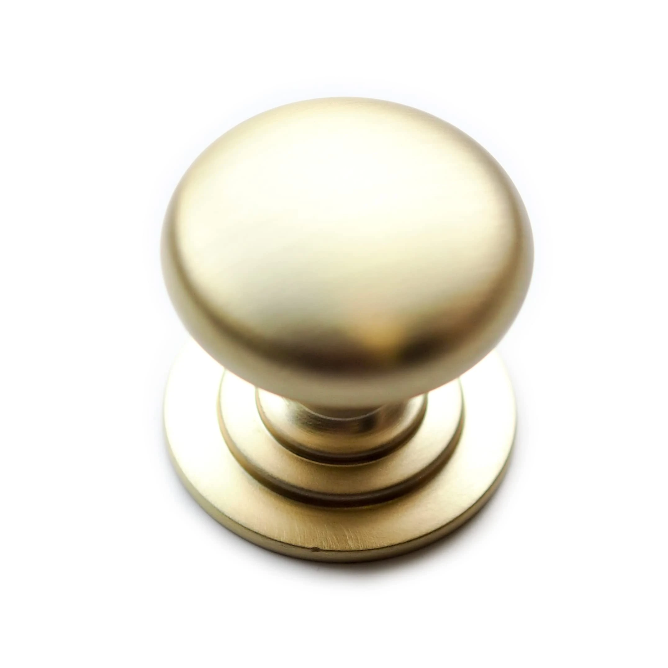 42mm Brushed Brass Knob for Kitchen Cabinets | Bedroom | Bathroom | Furniture | Cupboards