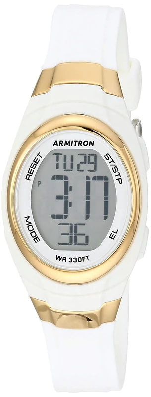 Armitron Womens Fitness Watch, White