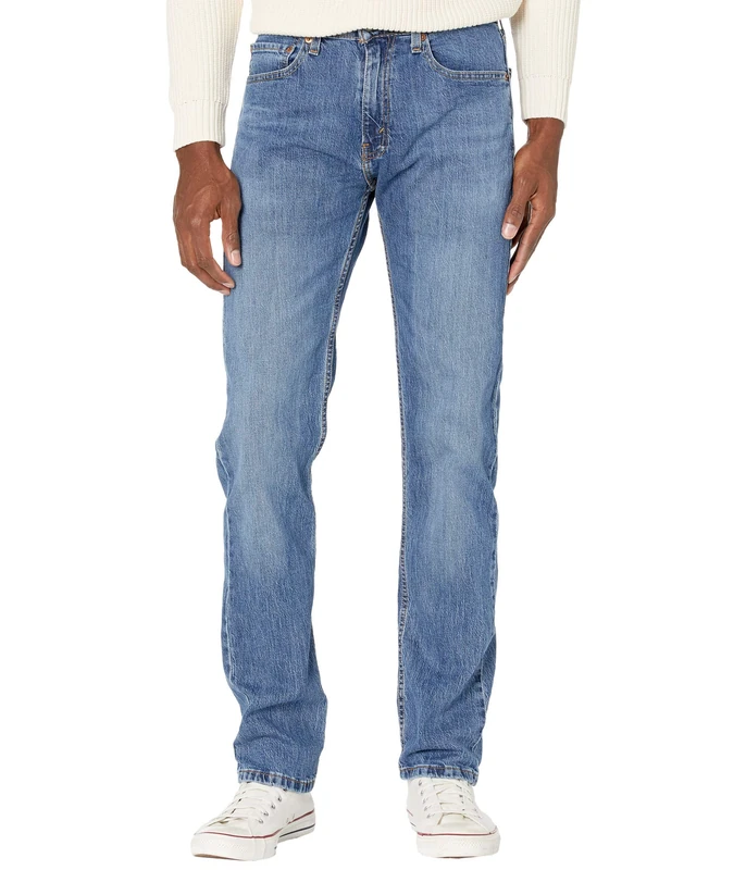 Levi's Men's 505 Regular Fit Jeans, Fremont Drop Shot-Medium Indigo, 36W x 34L