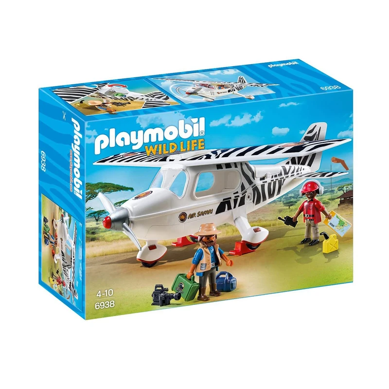 PlayMOBIL Wild Life 70766 Ranger Station with Animal Area, for Children Ages 4+