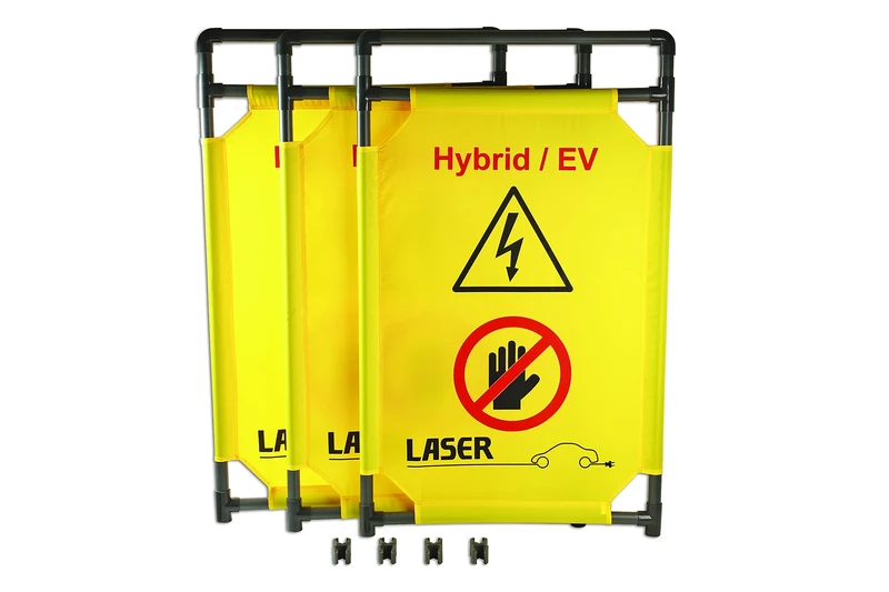 Laser 8000 Hybrid/EV Folding Safety Barrier