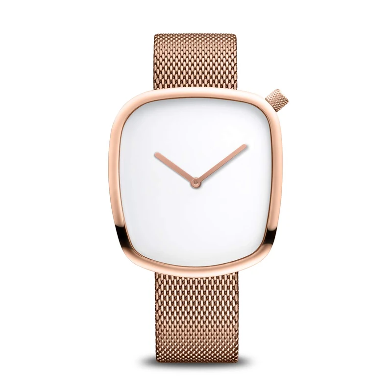 BERING Unisex Analog Quartz Classic Collection Watch with stainless steel Strap and Sapphire Crystal 18040-364
