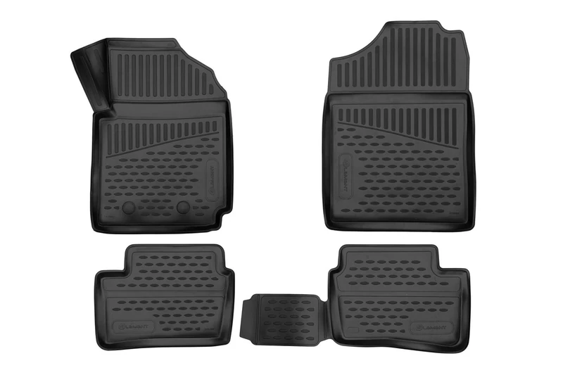 Element Tailored Custom Fit 3D Rubber Floor Mats for KIA Picanto, 2017- hb