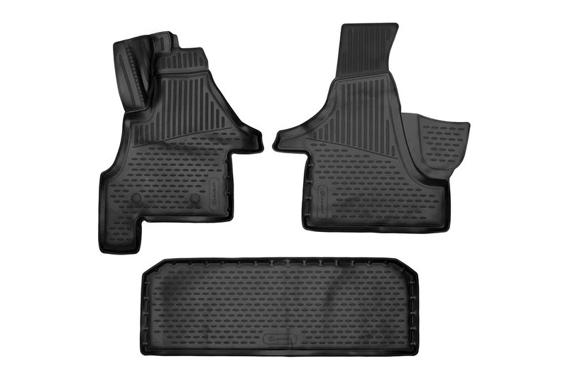 Element Tailored Custom Fit 3D Rubber Floor Mats for VOLKSWAGEN Transporter, 2016-