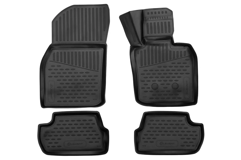 Element Tailored Custom Fit 3D Rubber Floor Mats for MINI Hatch, 2013-