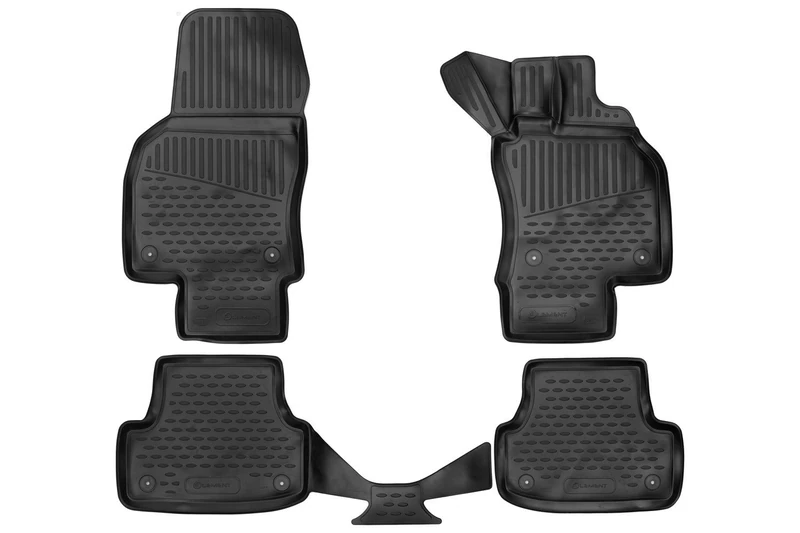 Element Tailored Custom Fit 3D Rubber Floor Mats for AUDI A3, 2013- Saloon