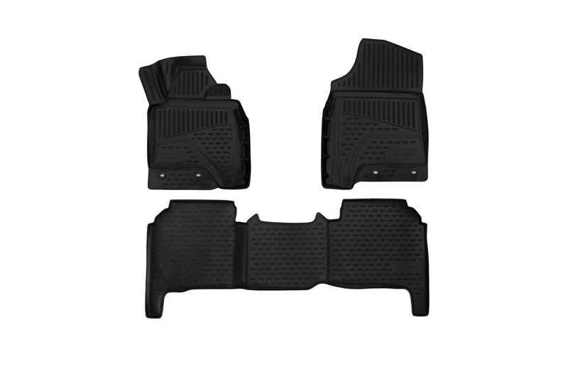 Element Tailored Custom Fit 3D Rubber Floor Mats for TOYOTA LC200 VX, 2012-