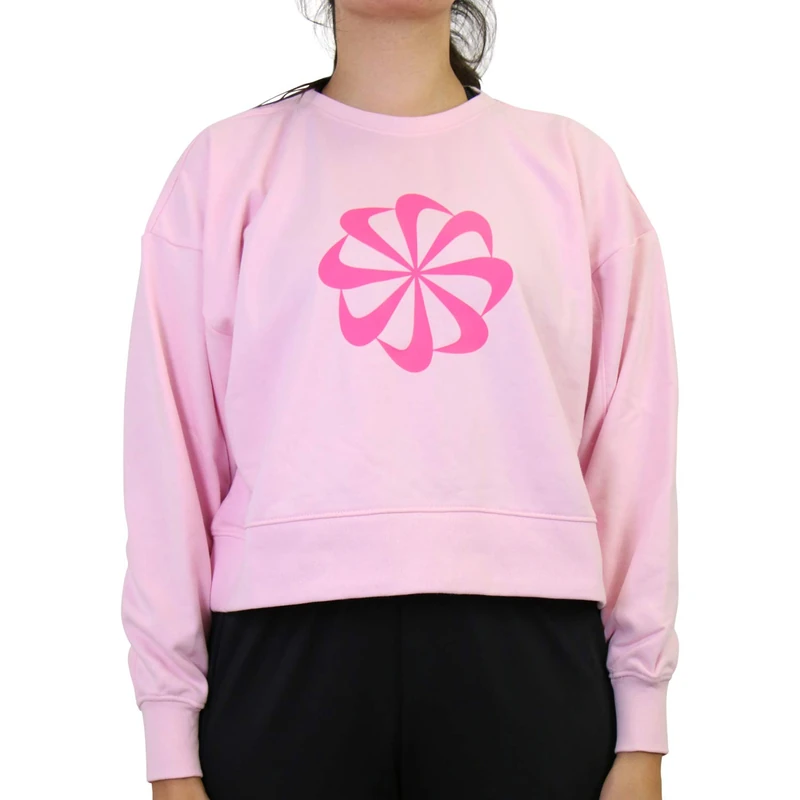 Nike Icon Clash Dry Pt Tp Gd Sweatshirt Women's Sweatshirt - Pink Foam/Hyper Pink, XS