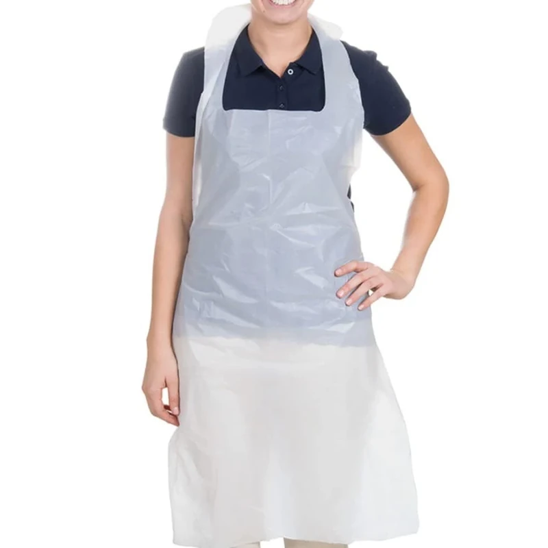 Osler & Walsh Premium Disposable Aprons for Women & Men, 700mm x 1170mm for Adults, 16 Microns Flat Packed Bulk Polyethylene Aprons (NHS Size and spec). - Image 1