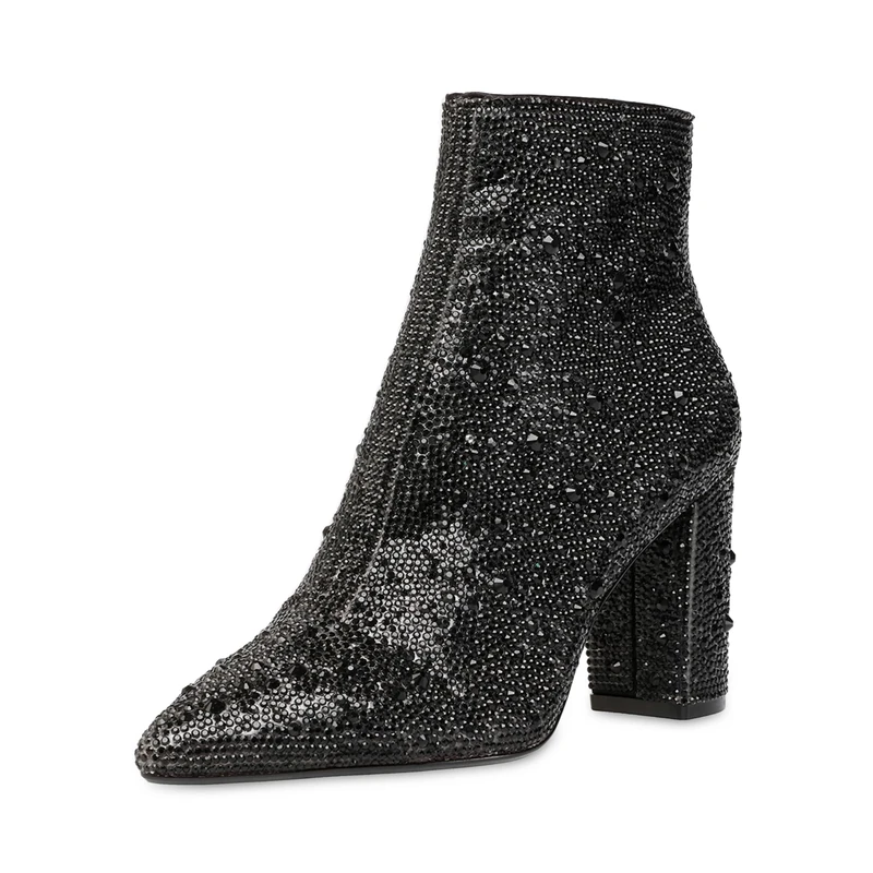 Betsey Johnson Women's Sb-Cady Ankle Boot, Black, 4 UK