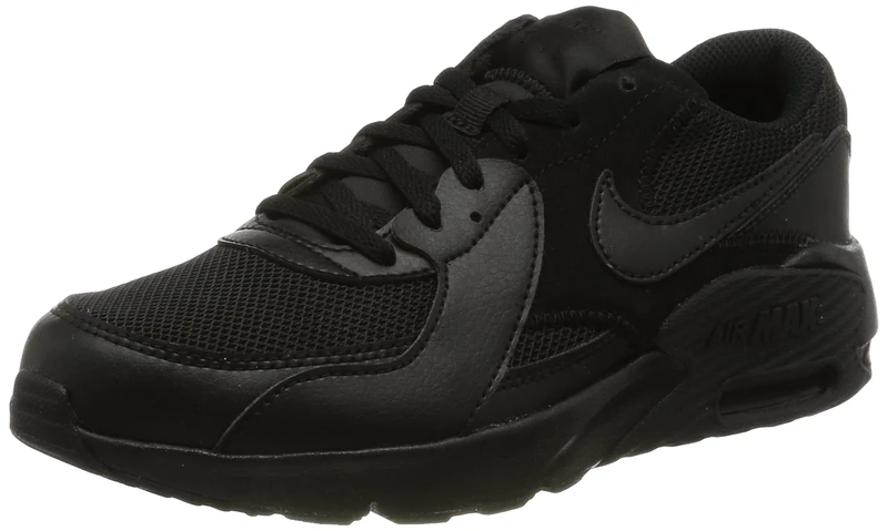 NIKE Air Max Excee Sneaker, Black, 2.5 UK